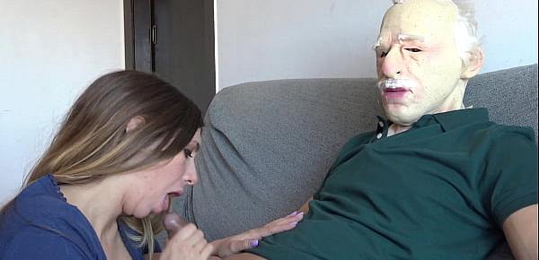  Sweetdollhot.I fuck an old man and I get all the cum out of him